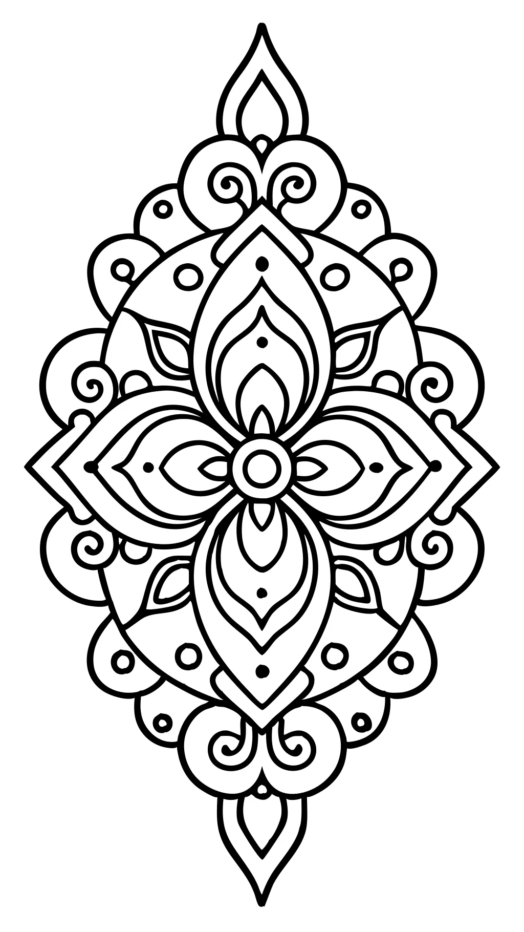 coloring ornament pages